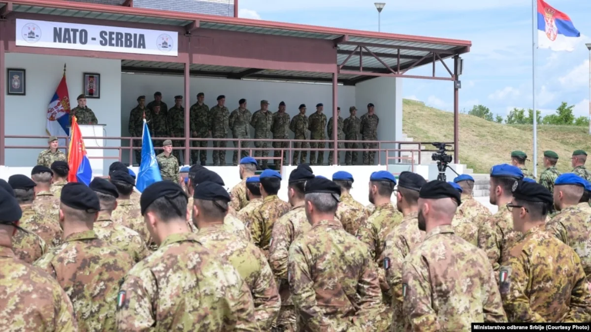 სერბეთი და NATO ერთობლივ სამხედრო წვრთნებს ატარებენ
