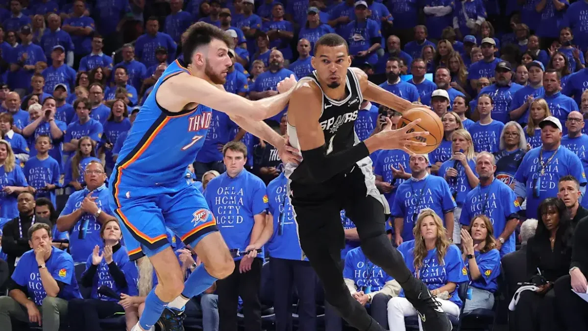 NBA: „ოკლაჰომამ” „სან ანტონიო” 123:108 დაამარცხა — ვემბანიამას 26 ქულა საკმარისი არ გამოდგა