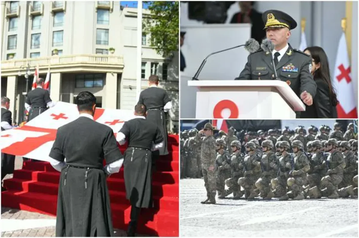 თავისუფლების მოედანზე დამოუკიდებლობის დღის ცერემონია დაიწყო