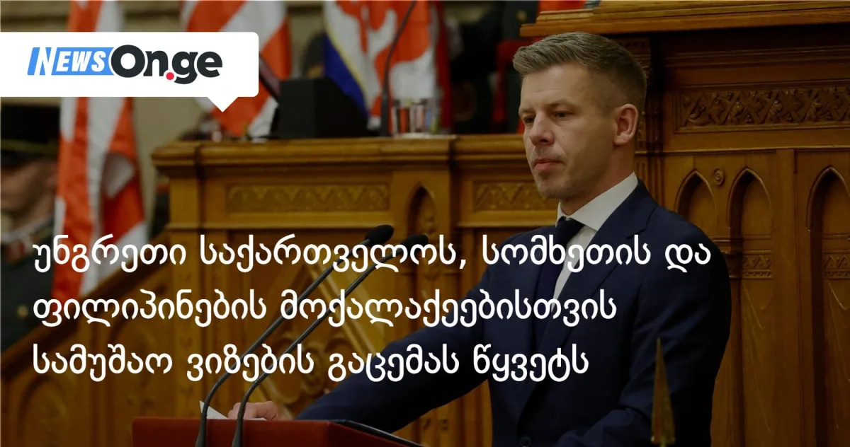 უნგრეთი საქართველოს, სომხეთისა და ფილიპინების მოქალაქეებისთვის სამუშაო ვიზების გაცემას წყვეტს