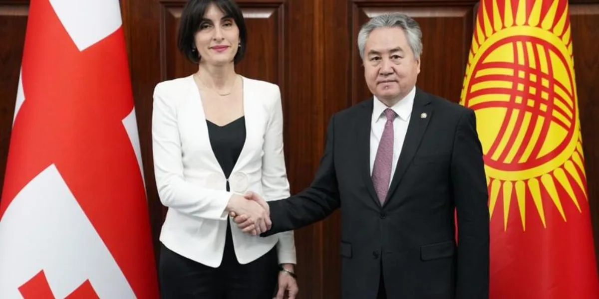 მაკა ბოჭორიშვილი ყირგიზ კოლეგას ჟეენბეკ კულუბაევს შეხვდა
