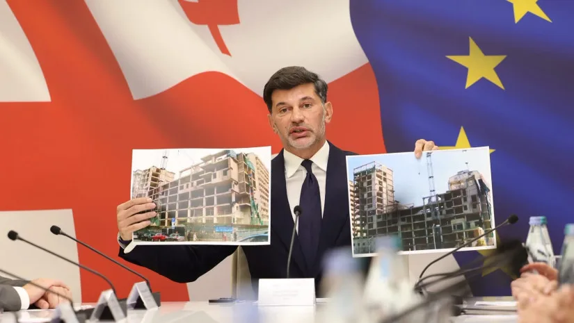 მარიჯანის N4-ში „ცენტრ პოინტის“ დაუსრულებელი მშენებლობა იყო, კომპანია კი, რომელიც ამჟამად აწარმოებს სამუშაოებს, თავად დაზარალებულებმა შეარჩიეს - კალაძე