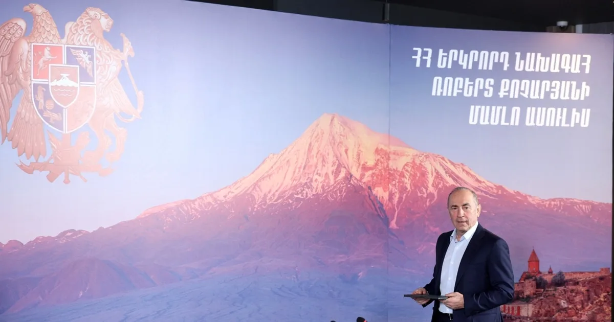სომხეთის საარჩევნო კომისიამ ნებართვა გასცა ქოჩარიანის სამართლებრივ დევნაზე