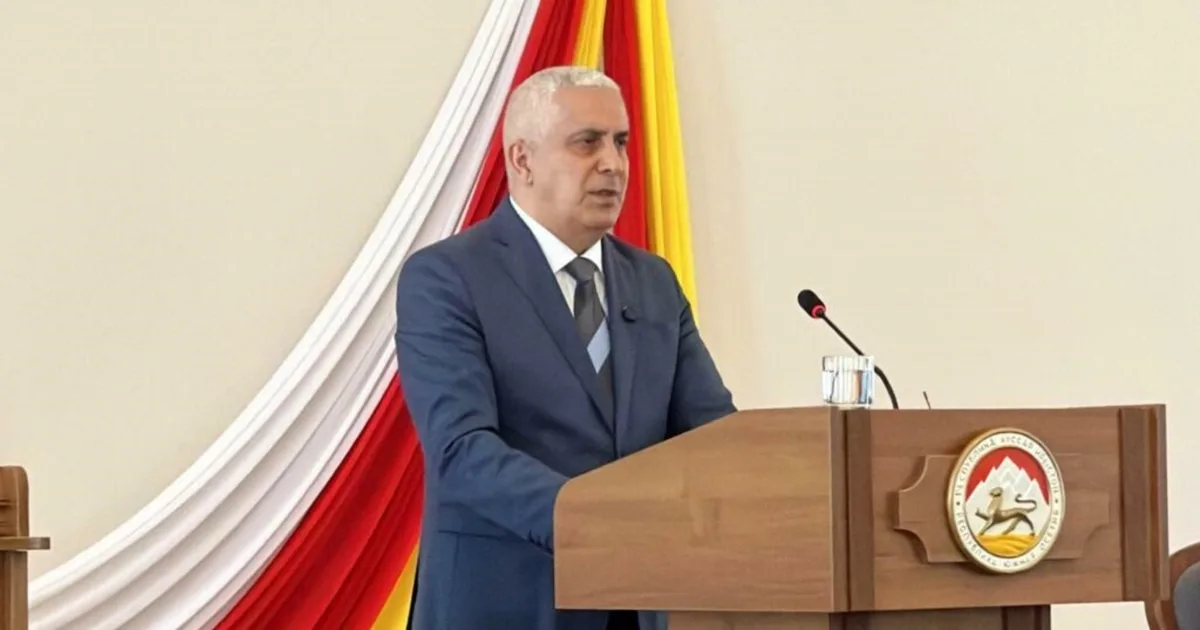 მარატ კამბოლოვი ოკუპირებულ ცხინვალში 