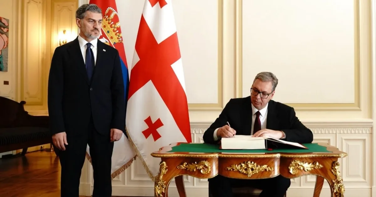 ყაველაშვილმა ვუჩიჩს უმასპინძლა: „დაინტერესებულნი ვართ დასავლეთ ბალკანეთის რეგიონთან პარტნიორობის გაფართოებით“