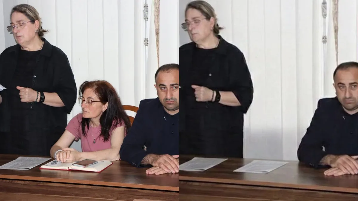 რეგიონული მედია საშუალება აცხადებს, რომ მისი ჟურნალისტი ხარაგაულის საკრებულოს სხდომის ფოტოდან ამოჭრეს